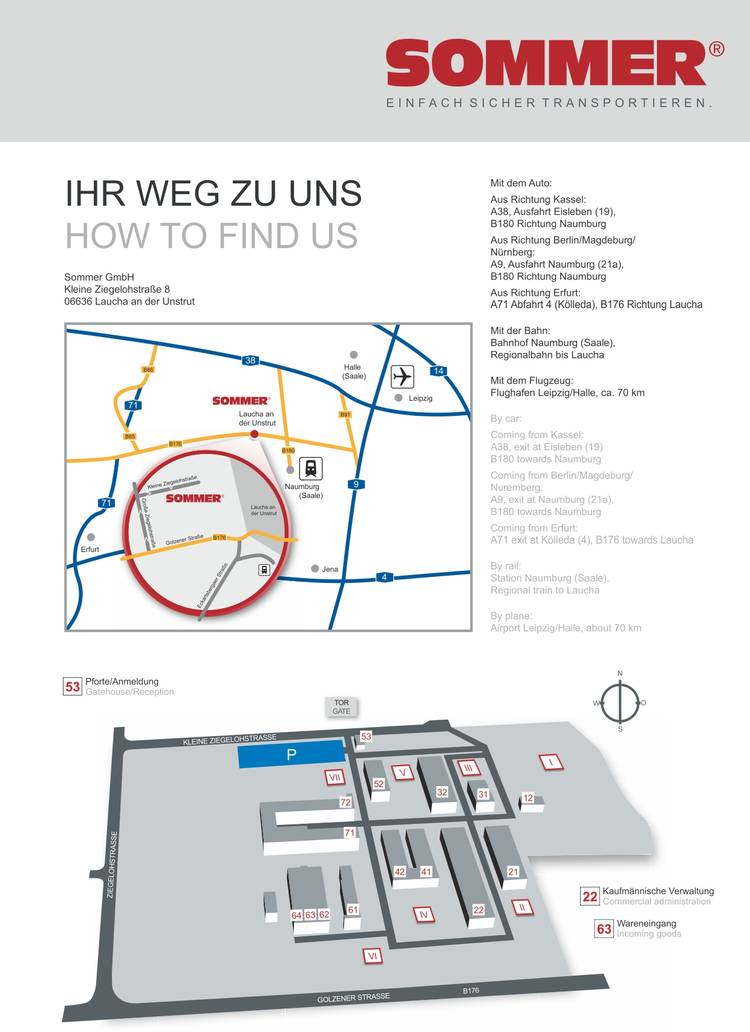 Anfahrt SOMMER Laucha